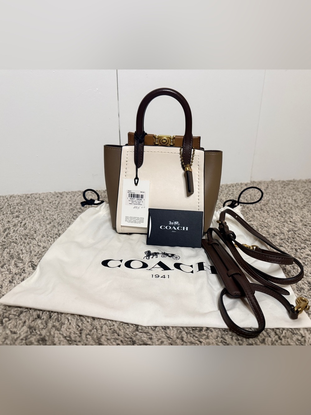 Coach 1941 Troupe Tote 16 Handbag - Picture 2 of 9